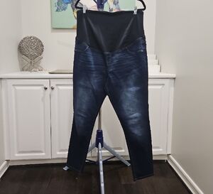 Isabel Maternity by Ingrid & Isabel Dark Blue Skinny Pants